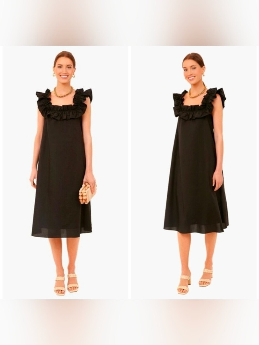 Hyacinth House Maria Midi Sleeveless Dress